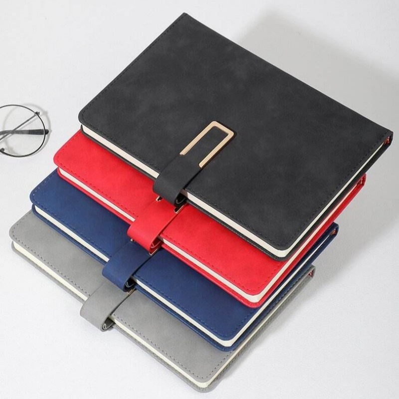 Vintage Leather Journal Notebook - Carnet en cuir vintage A5, couverture