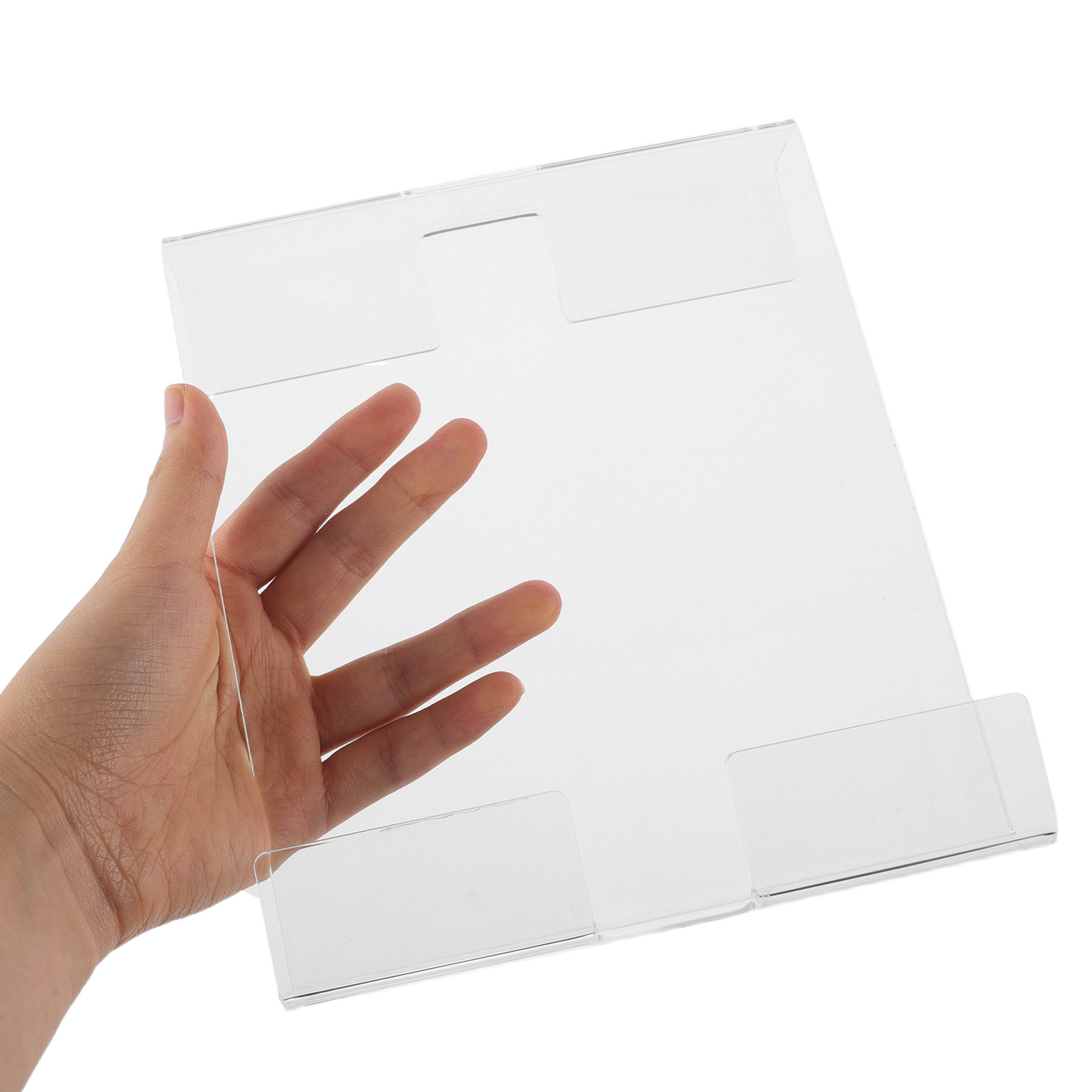 Clear Acrylic Book Stand Holder - Support de lecture pour vélo de