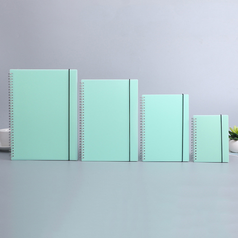 A5 Spiral Dotted Grid Notebook - A6 A5 B5 A4 vert spirale