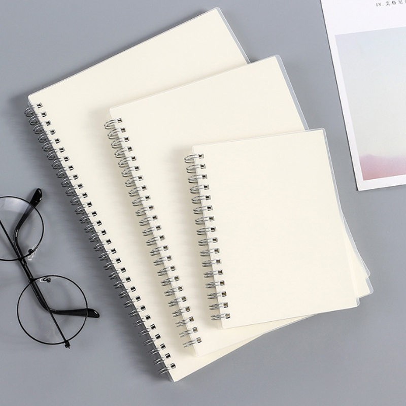 A5 Spiral Dotted Grid Notebook - A5 A6 B5 spirale livre bobine