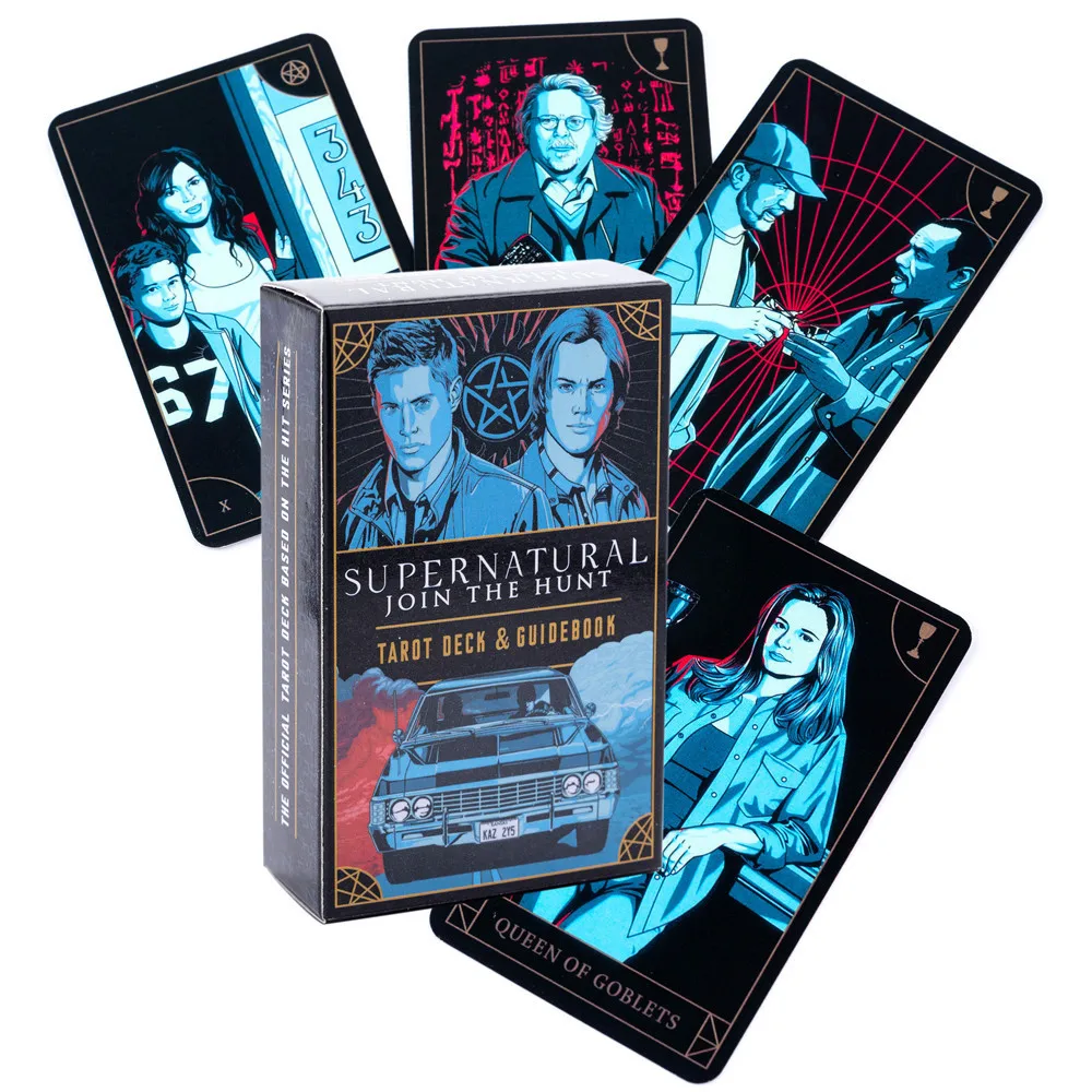 Tarot Deck With Guidebook - Jeu de cartes de tarot surnaturel