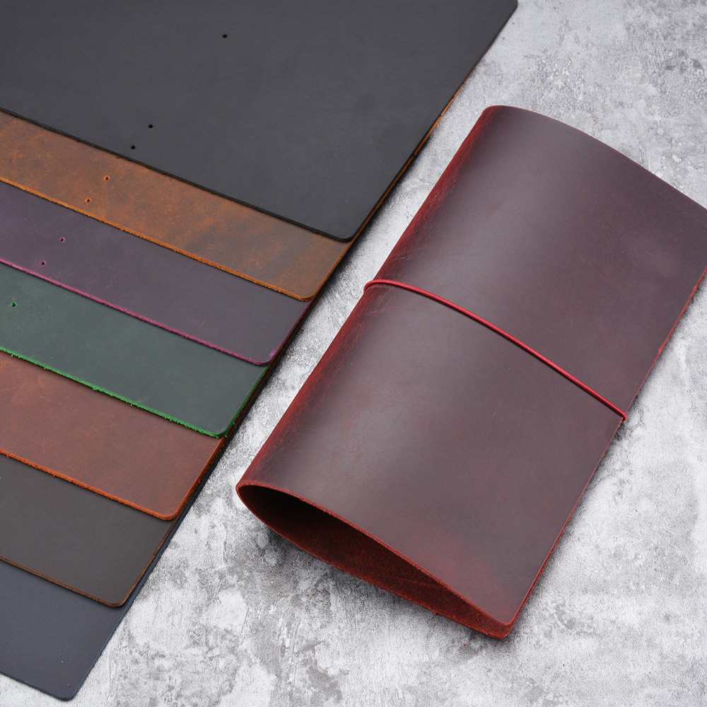 Vintage Leather Journal Notebook - Couverture de carnet de notes en