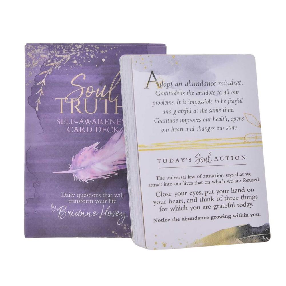 Tarot Deck With Guidebook - Jeu de cartes de sensibilisation à