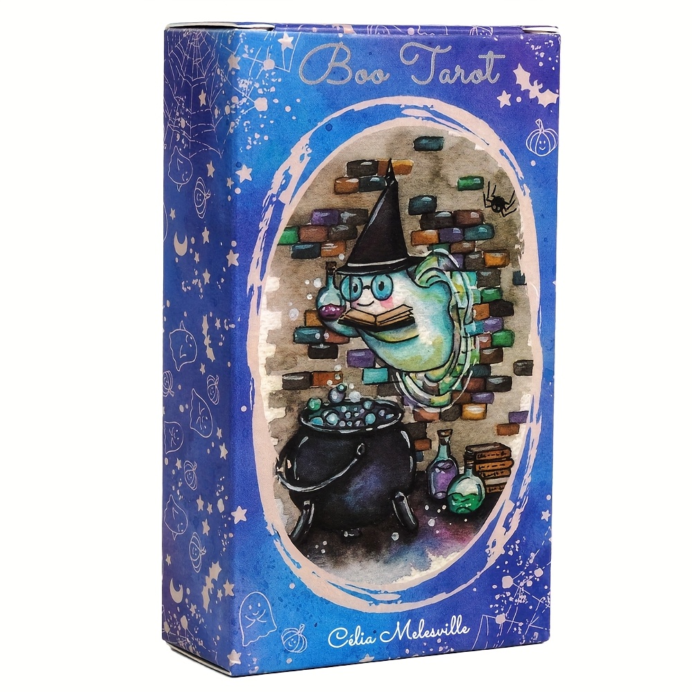 Tarot Deck With Guidebook - Boo Tarot Deck Ghosts Carte de