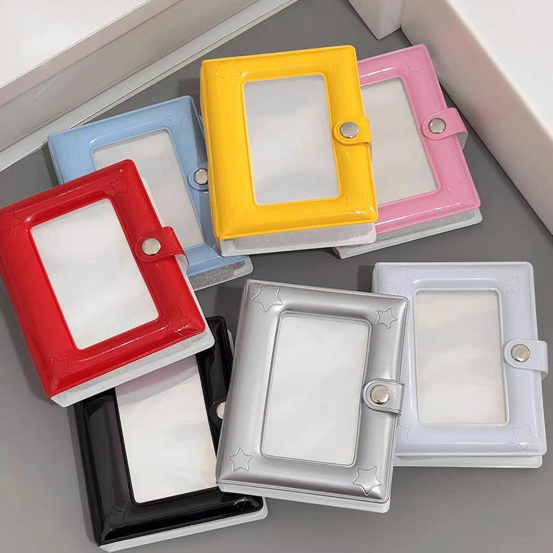 Kpop Photo Card Binder 3 Inch - Livre de rangement pour photocartes, mini
