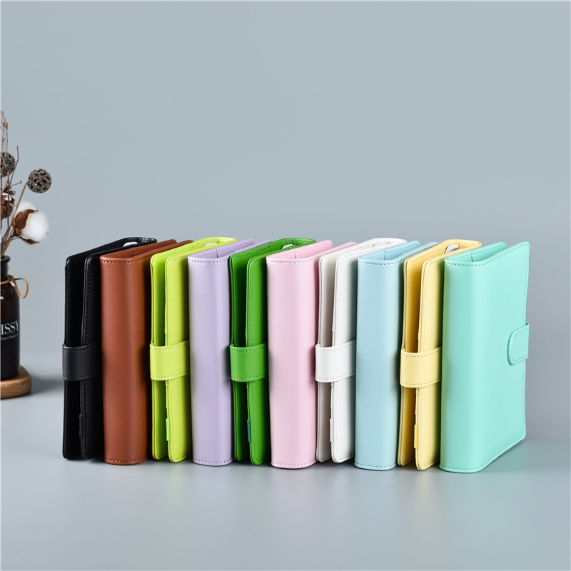 Vintage Leather Journal Notebook - A6/A5 couleur macaron PU cuir bricolage