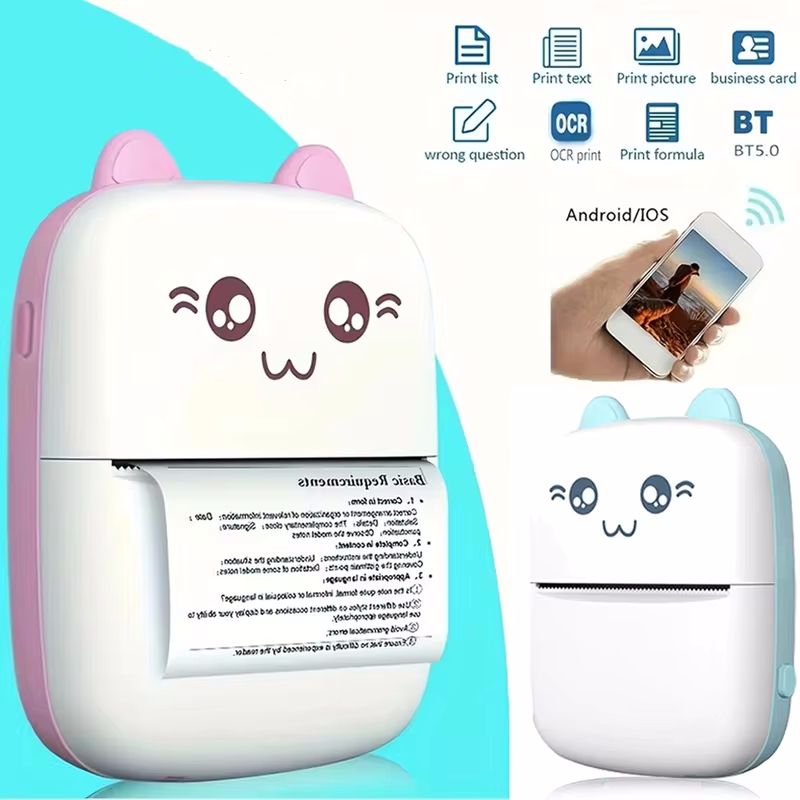 Mini imprimante thermique port - Mini Pocket Thermal Printer Paper Roll avis et prix