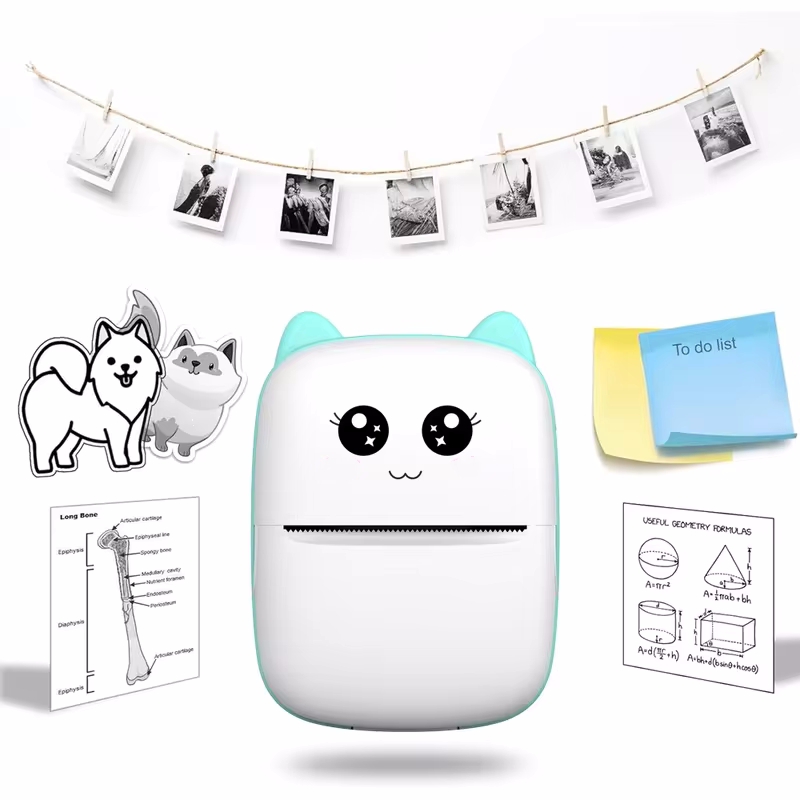 Mini imprimante thermique port - Mini Pocket Thermal Printer Paper Roll avis et prix