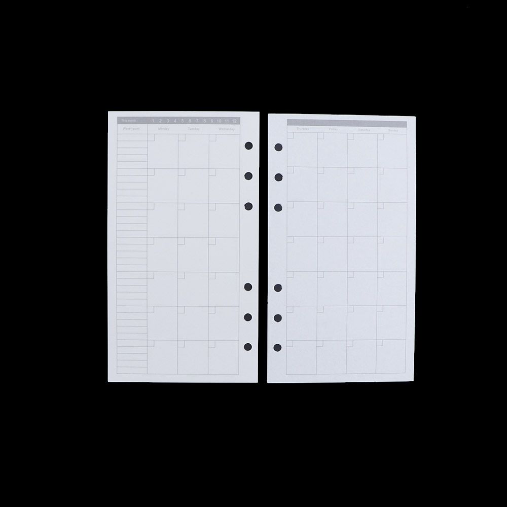 Recharge de pages intérieures  - A5 Spiral Dotted Grid Notebook avis et prix