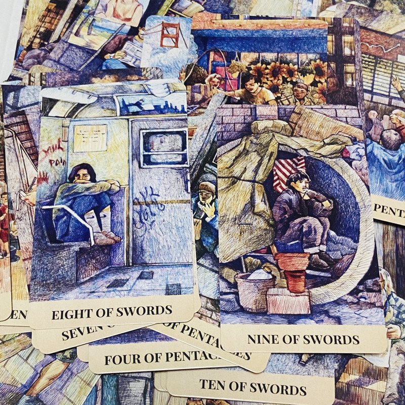 Cartes de Tarot City Labyrinth - Tarot Deck With Guidebook avis et prix