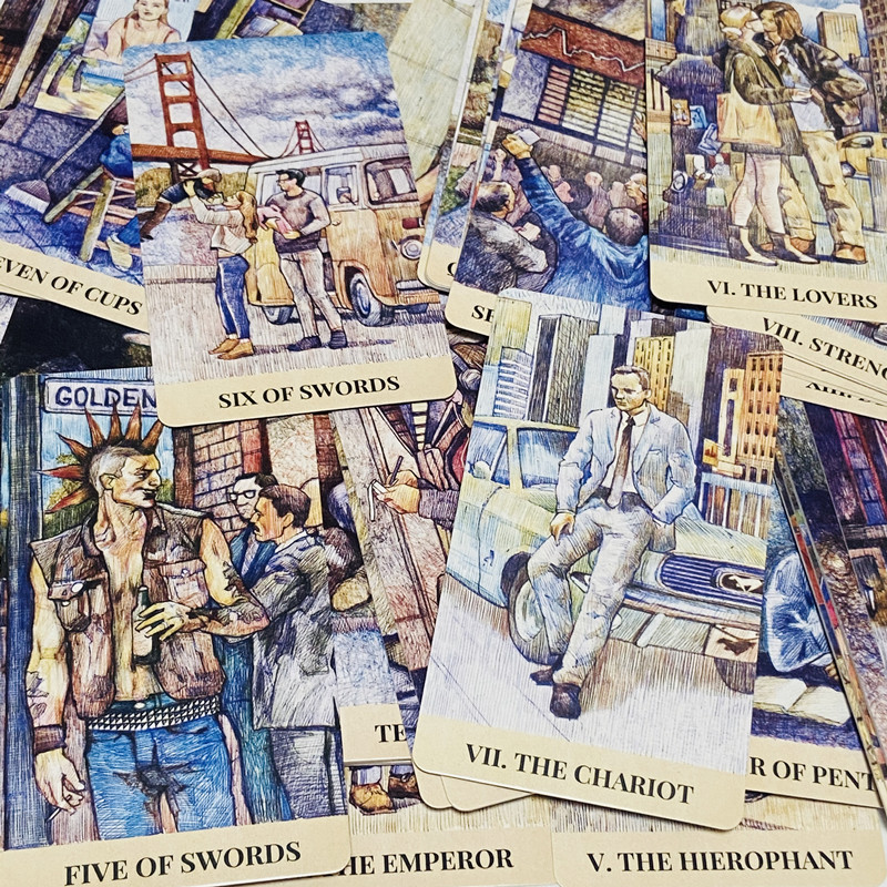 Cartes de Tarot City Labyrinth - Tarot Deck With Guidebook avis et prix