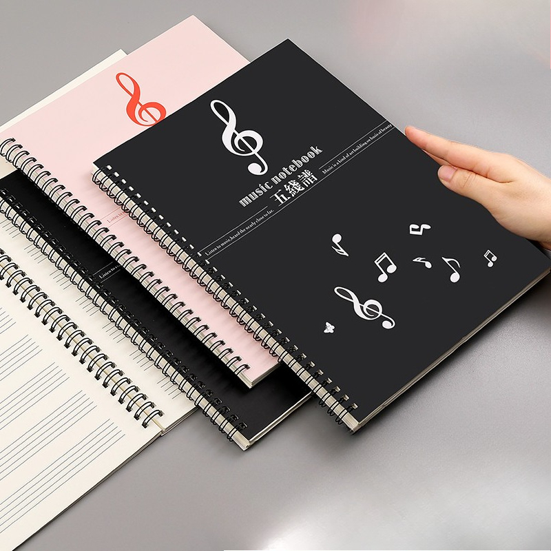 Carnet de musique à spirale, f - Blank Sheet Music Notebook avis et prix