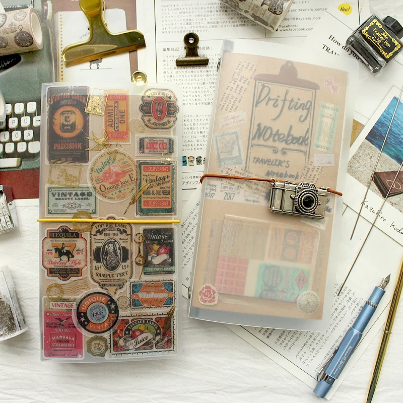 Carnet de voyage avec pages de - Vintage Leather Journal Notebook avis et prix