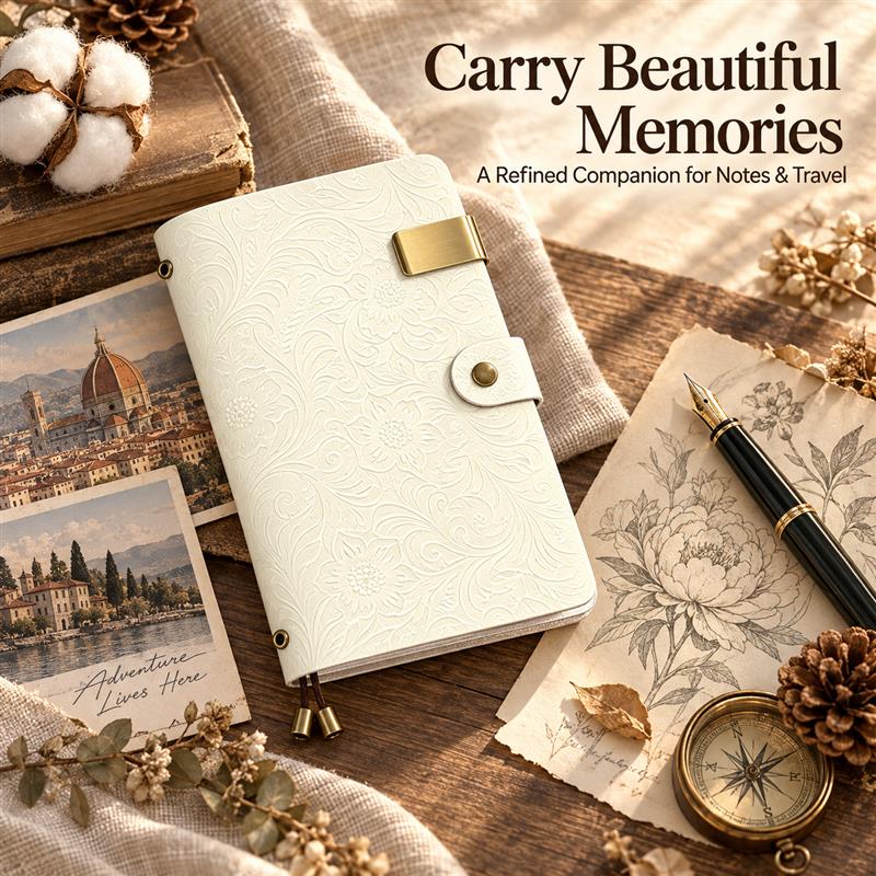 Carnet de voyage A6 en cuir pl - Vintage Leather Journal Notebook avis et prix
