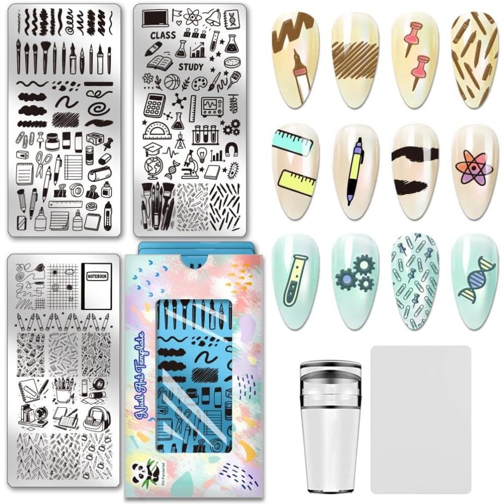 3 pièces : Plaques de stamping - Stationery Books avis et prix