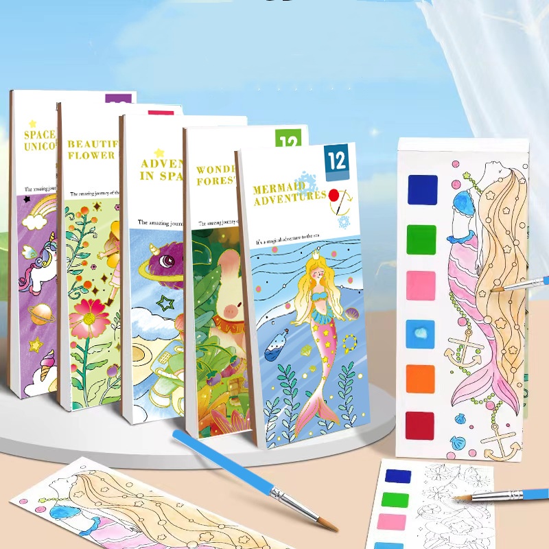 Bview Art Magic Livre de color - Reusable Water Magic Coloring Book avis et prix