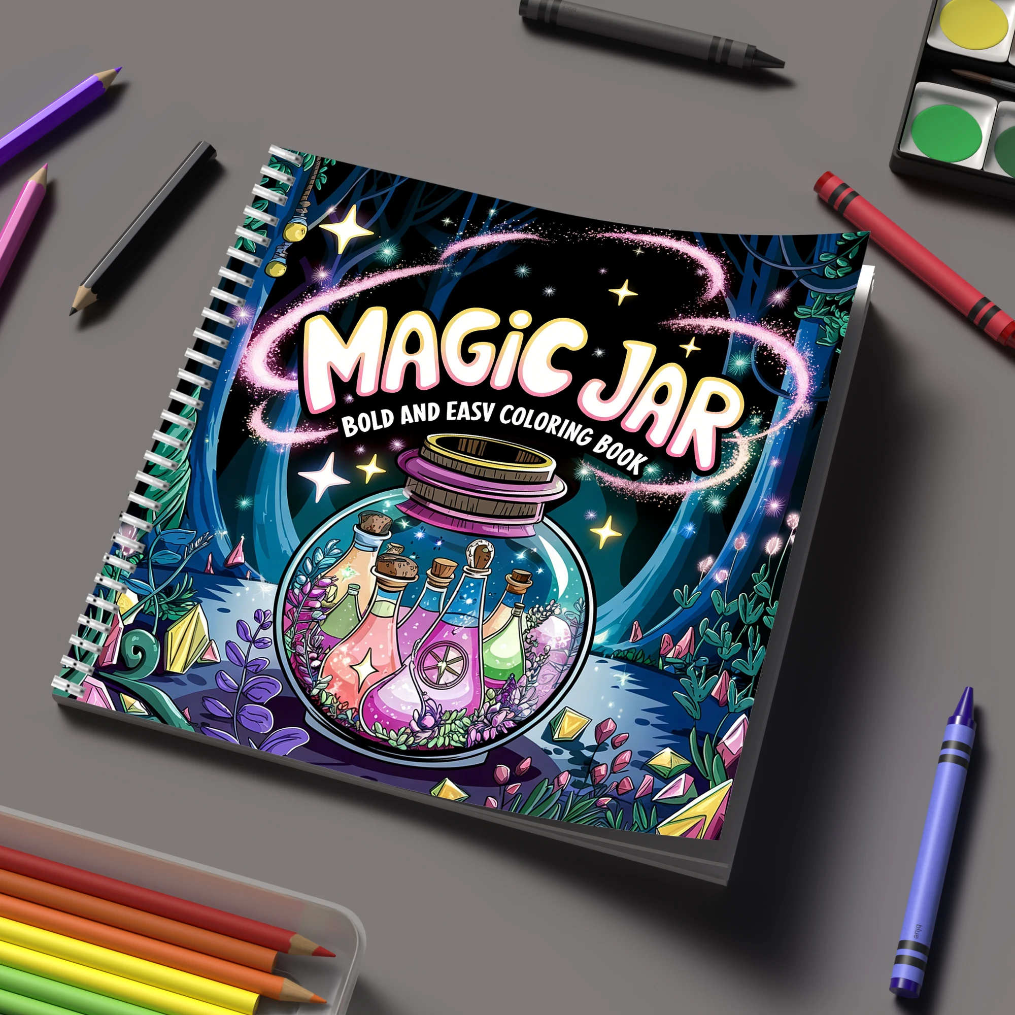 Carnet de coloriage magique po - Adult Coloring Book Stress Relief avis et prix
