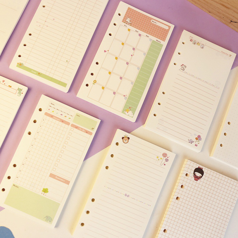Recharge de carnet à feuilles  - A5 Spiral Dotted Grid Notebook avis et prix