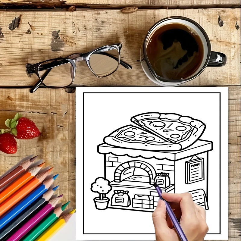 Livre de coloriage Little Spac - Adult Coloring Book Stress Relief avis et prix