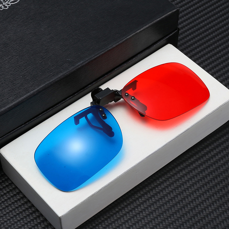 Nouvelles lunettes 3D rouge bl - Movies avis et prix