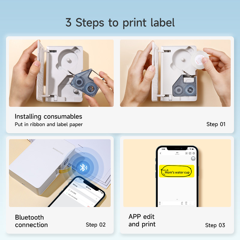 Niimbot N1/B18 imprimante d'ét - Mini Pocket Thermal Printer Paper Roll avis et prix