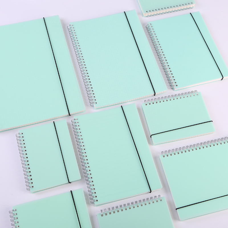 A6 A5 B5 A4 vert spirale livre - A5 Spiral Dotted Grid Notebook avis et prix