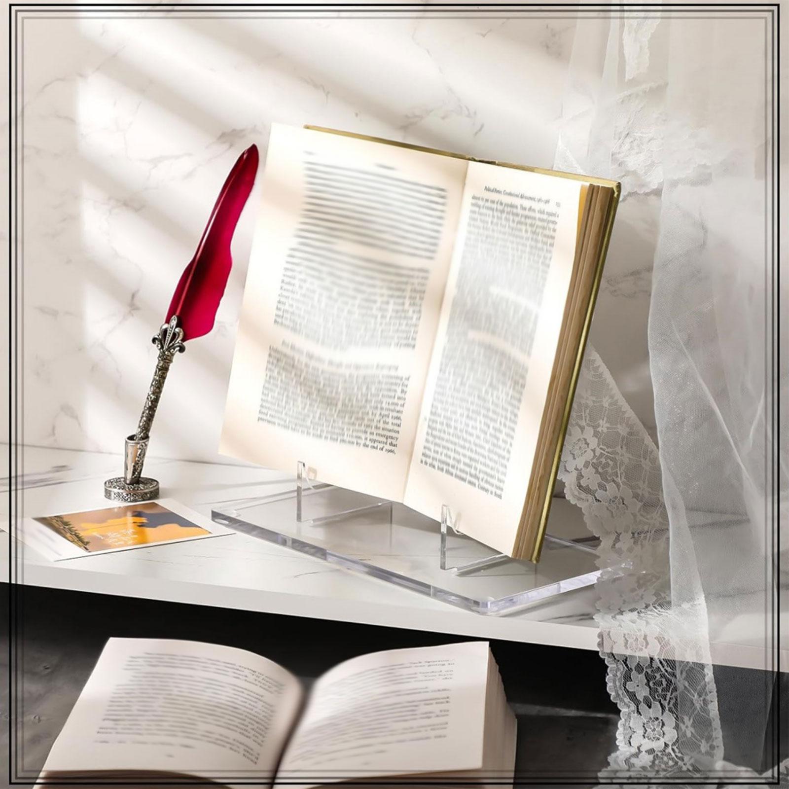 Support d'affichage en acryliq - Clear Acrylic Book Stand Holder avis et prix