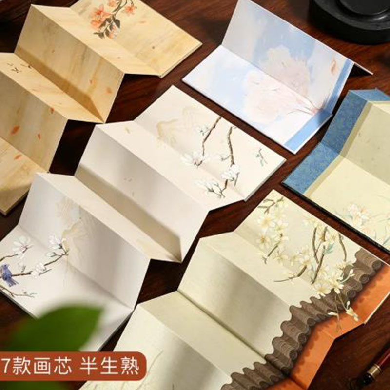Album accordéon en papier Xuan - Chinese Calligraphy Practice Book avis et prix