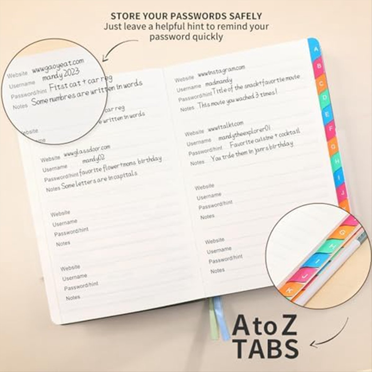 Carnet de mots de passe N82R a - Books avis et prix