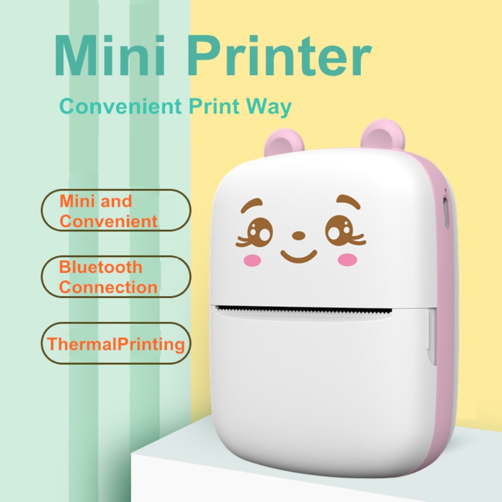 Mini imprimante thermique port - Mini Pocket Thermal Printer Paper Roll avis et prix
