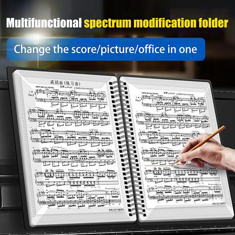 Dossier de partition de musiqu - Blank Sheet Music Notebook avis et prix