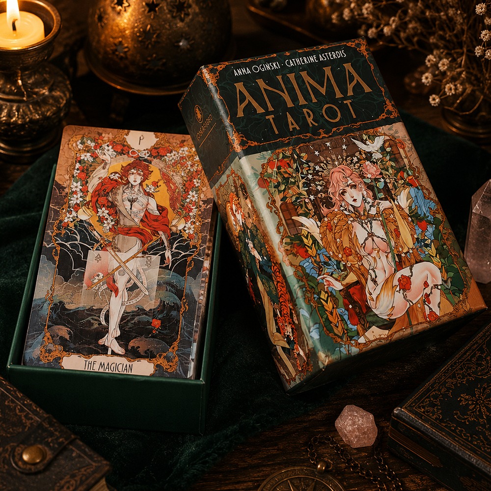 Cartes de tarot Art Nouveau à  - Tarot Deck With Guidebook avis et prix