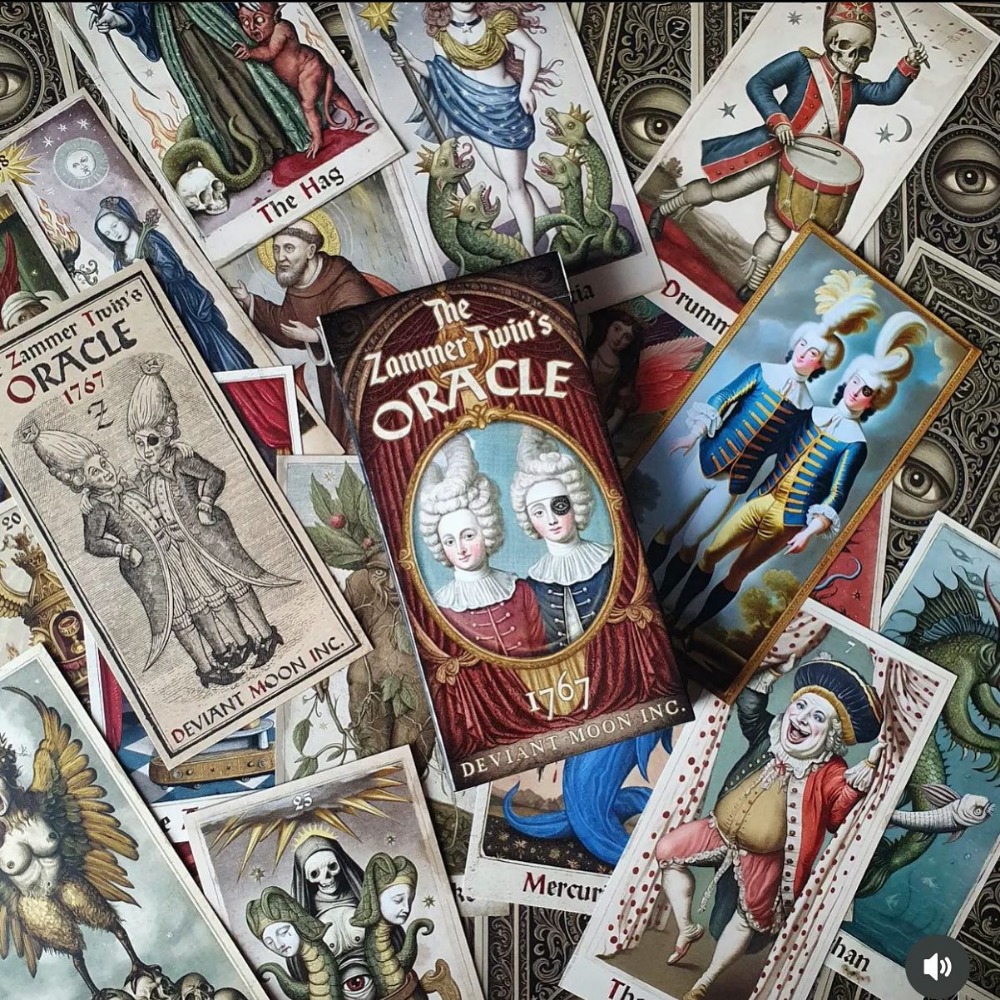 6*12 cm The Zammer Twins 1ère  - Tarot Deck With Guidebook avis et prix