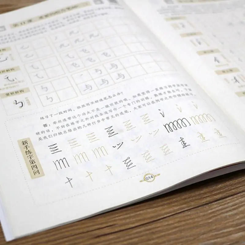 Tian Yingzhang stylo dur prati - Chinese Calligraphy Practice Book avis et prix