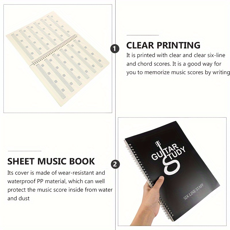50 Pages guitare Tablature cah - Blank Sheet Music Notebook avis et prix