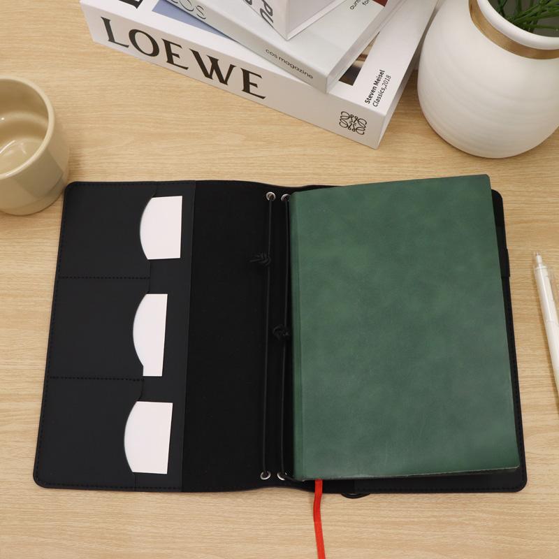 Organiseur en cuir Crazy Horse - Vintage Leather Journal Notebook avis et prix