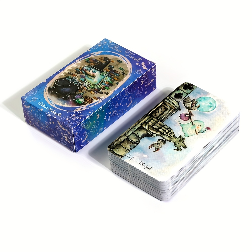 Boo Tarot Deck Ghosts Carte de - Tarot Deck With Guidebook avis et prix