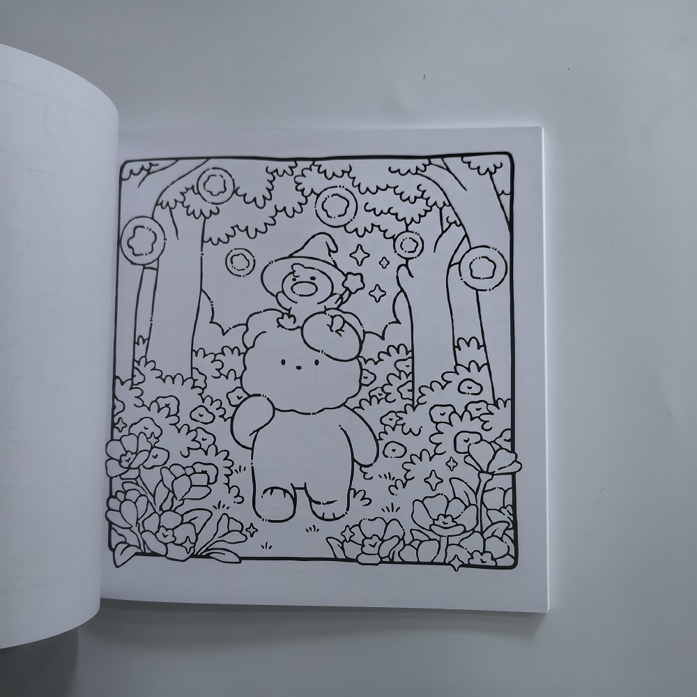 Livre de coloriage Dreamy Fuzz - Adult Coloring Book Stress Relief avis et prix