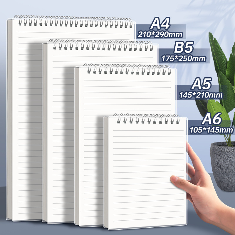 A4 A5 B5 spirale livre bobine  - A5 Spiral Dotted Grid Notebook avis et prix